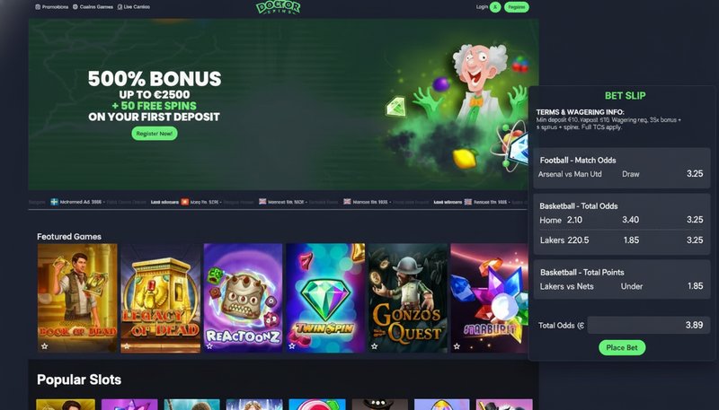 Image: Get a 50% Welcome Bonus and 200 Free Spins – that’s the headline for